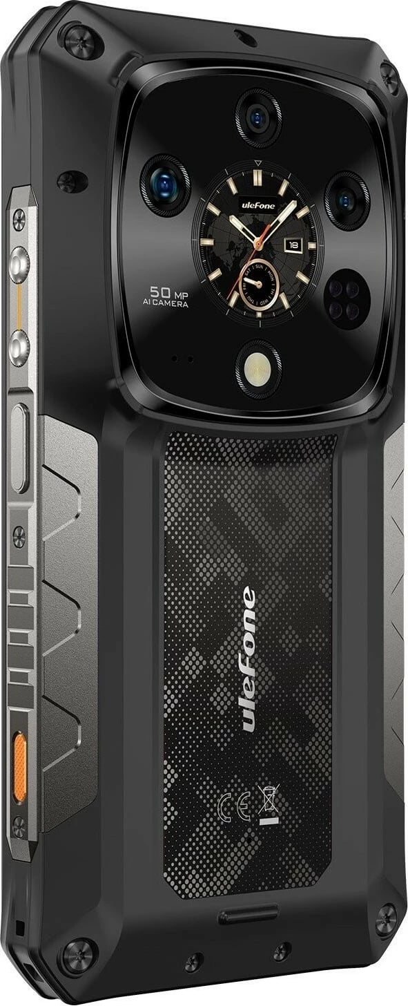 Celular Ulefone Armor 28 Ultra 5G, 16GB/1TB, e zezë