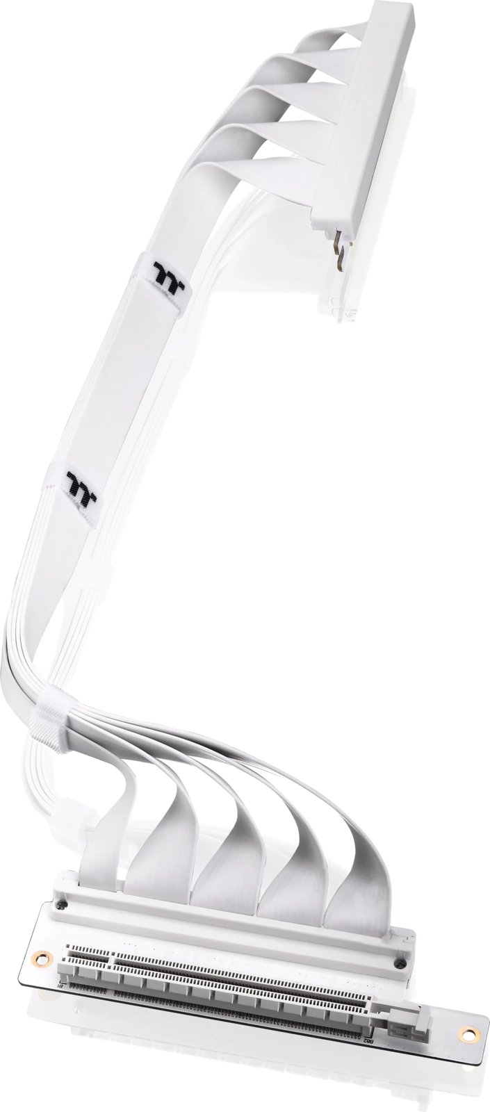 Kabllo riser PCI-E 4.0 Thermaltake 400mm Snow, e bardhë