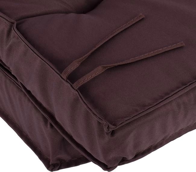 Jastëk pëlhure me shpinë kafe 100x46x7 FH5745.03