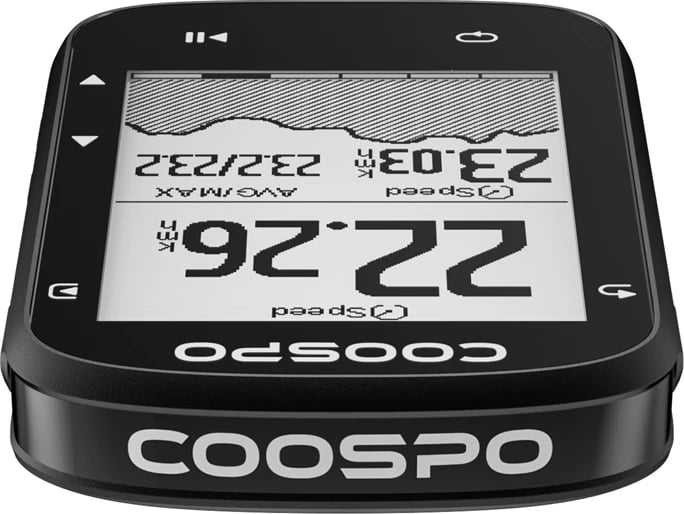 Kompjuter biçiklete Coospo CS300, GPS, Bluetooth, i zi