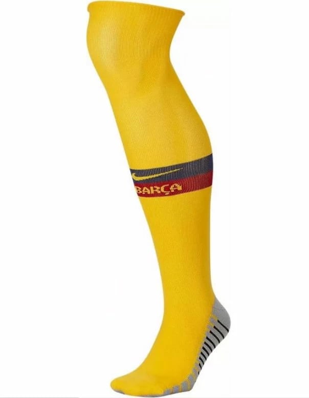 Çorape futbolli Nike FC Barcelona, të verdha