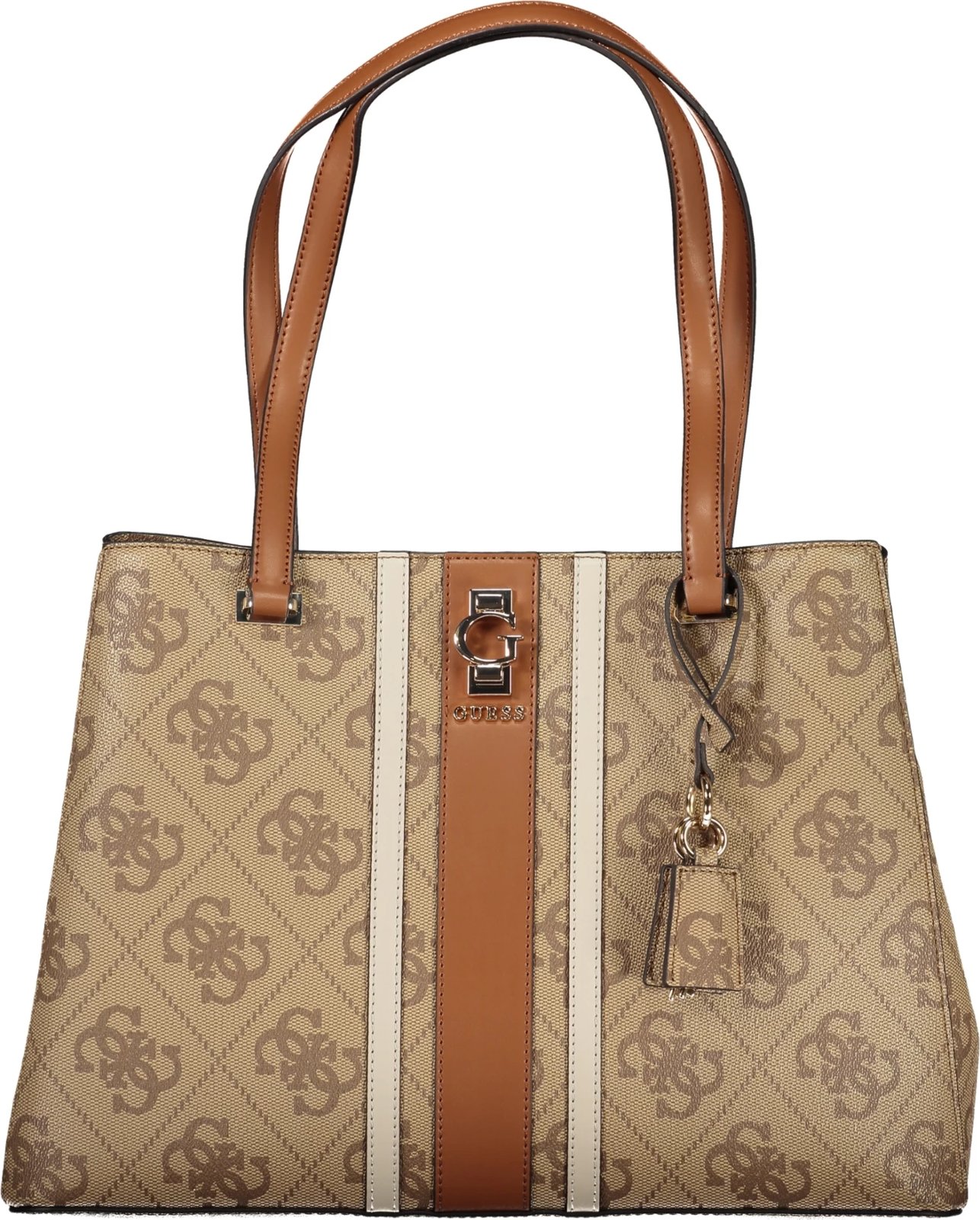 Çantë për femra GUESS JEANS ERENIA, bezhe