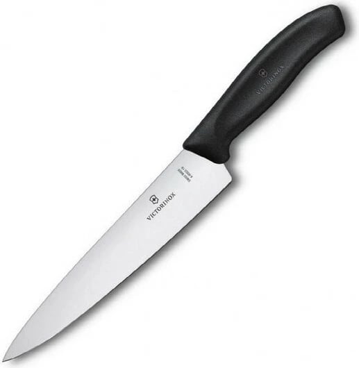 Thikë kuzhine Victorinox Swiss Classic 19cm, për çdo lloj mishi, e zezë 