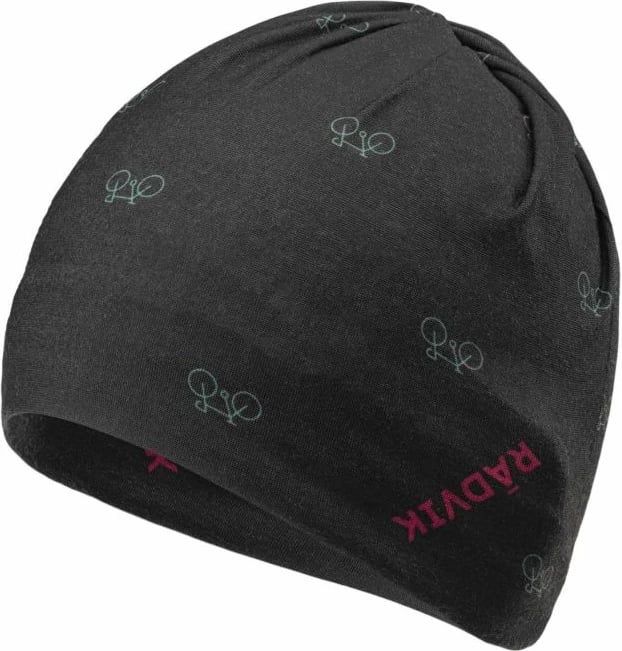 Kapelë Radvik për sport, unisex, e zezë