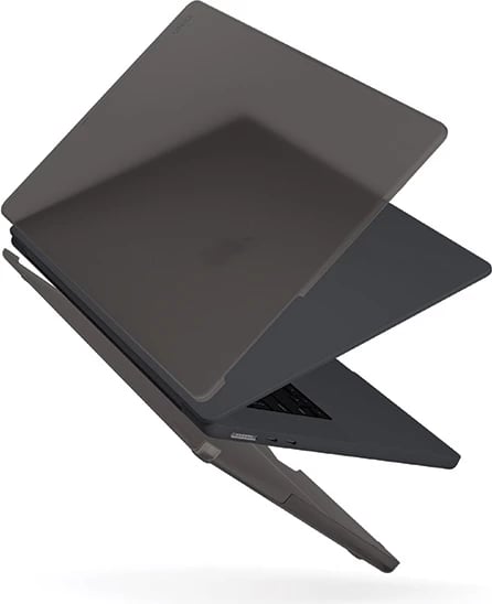 Kasë UNIQ Claro për MacBook Air 15" (2023), transparent-gri