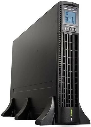 UPS Green Cell RTII 3000VA 2700W me LCD, për rack, i zi UPS Green Cell RTII 3000VA 2700W me LCD, për rack, i zi