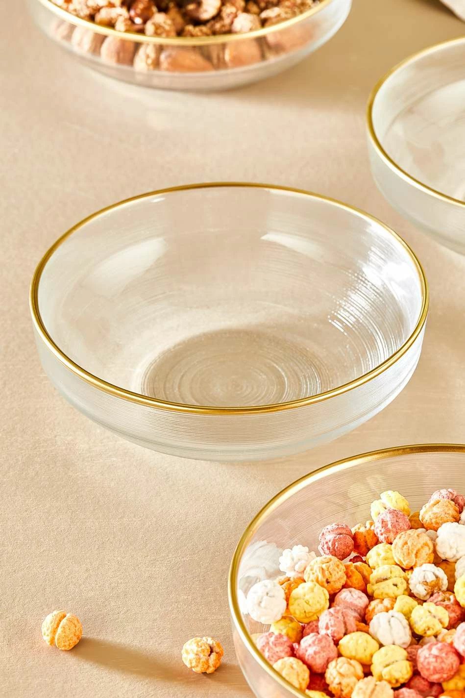 Set pjatash të thella prej qelqi (6 copë), Hermia, IP