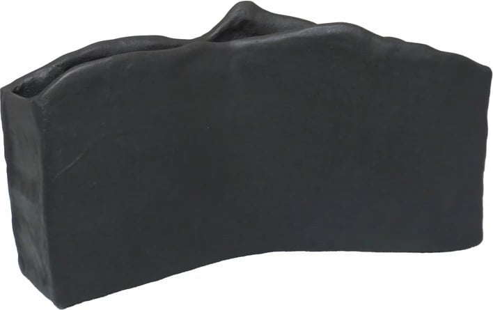 Vazo GRANTAS, alumin, e zezë, 42x14x23 cm