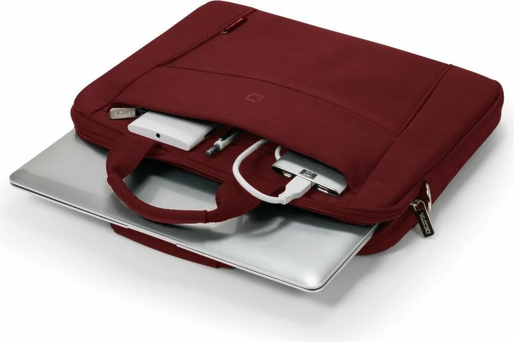 Kasë DICOTA Slim Case Base 13-14.1, e kuqe