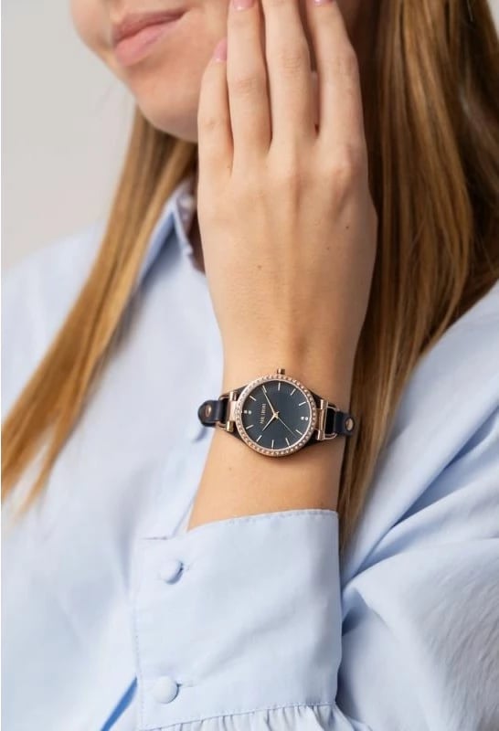 Orë dore për femra Paul Lorens, navy blue