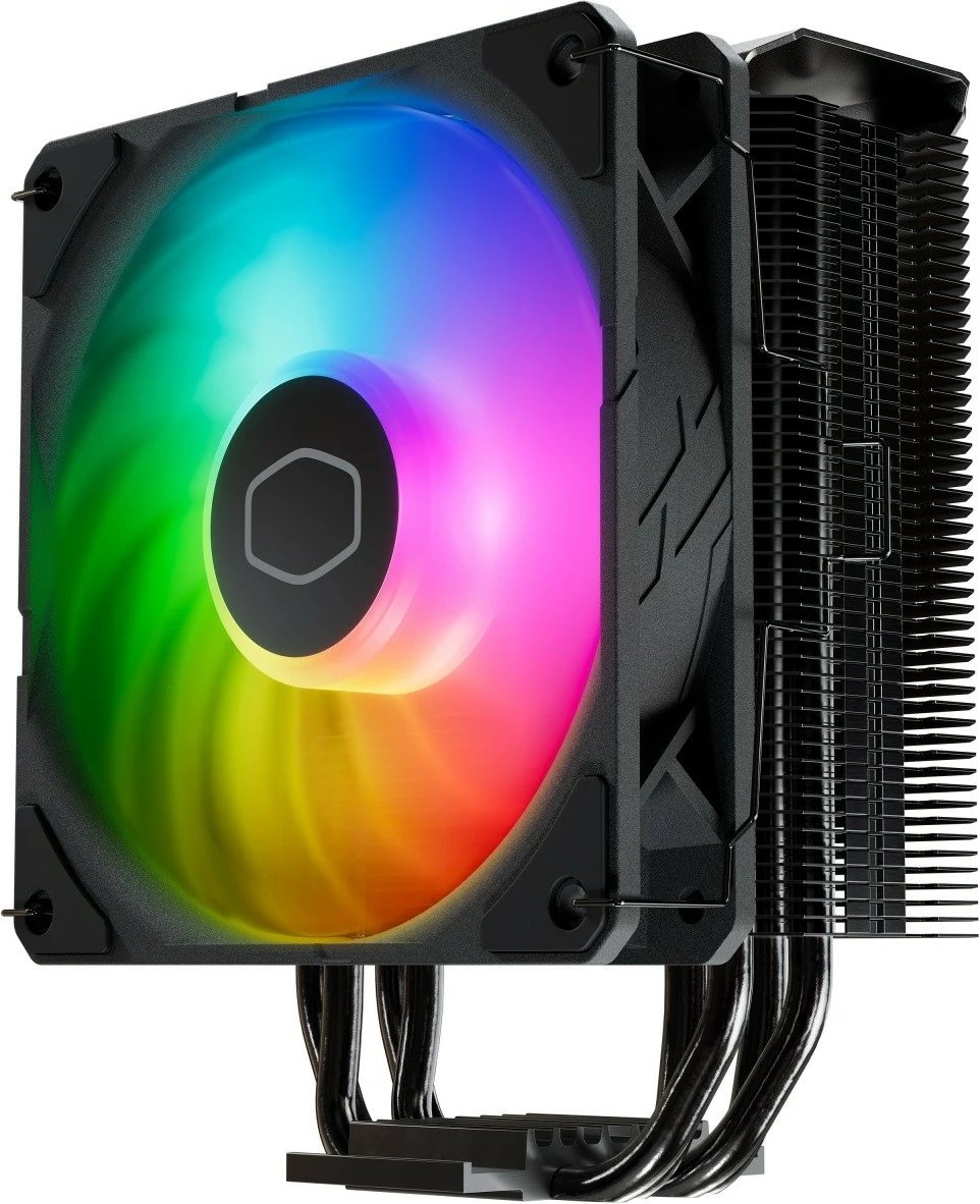 Ftohës CPU Cooler Master Hyper 212 Pro, RGB, për socket LGA1151/AM4, i zi