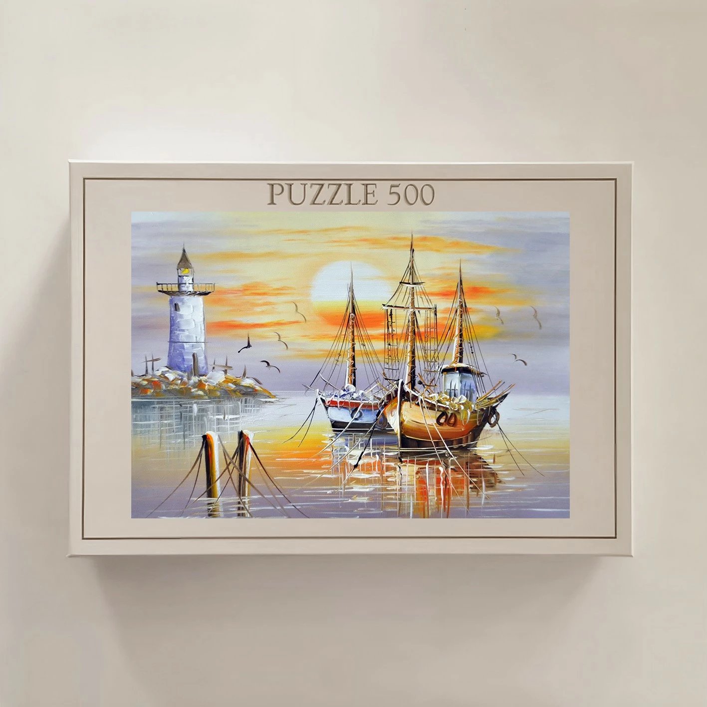 Puzzle 500 copë, Evila Originals, shumëngjyrësh, PZL_027_500