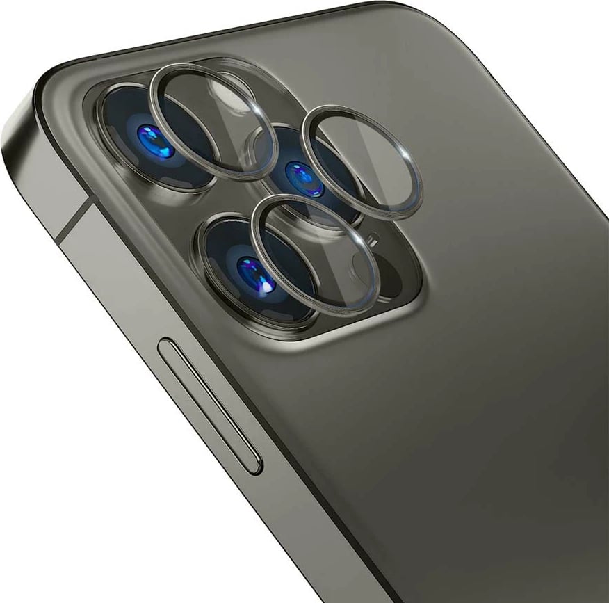 Mbështjellës xhami për kamerë 3mk Protection Lens Protection Pro për iPhone 15 Pro, Gri