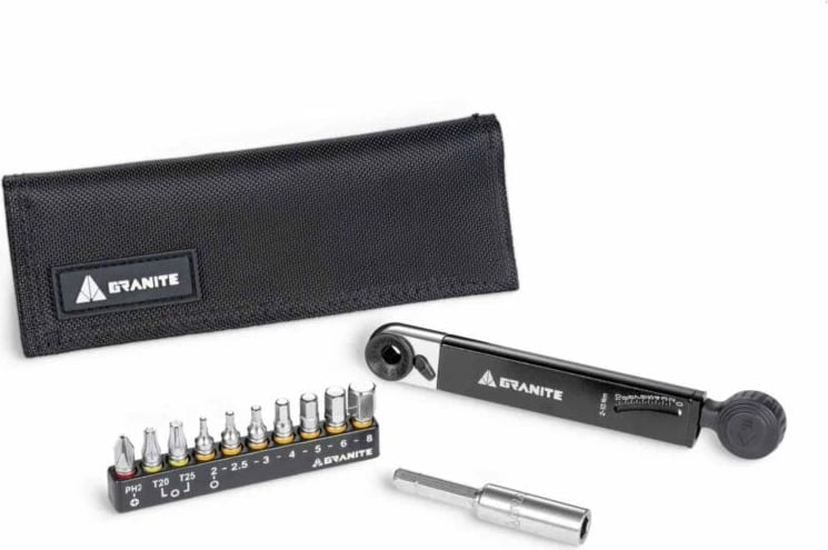 Çelës momenti Granite për biçikletë, i zi