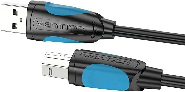 Kabëll Vention USB-A/USB-B, 10m, zi-kaltër