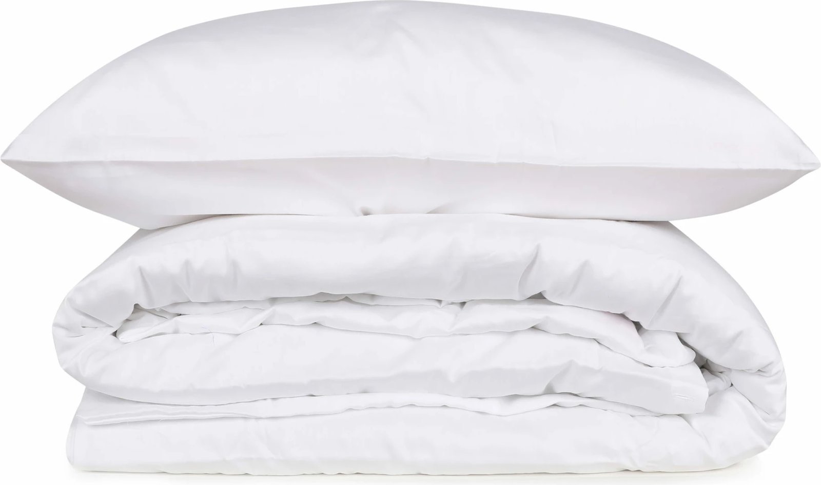 Set mbulesë jorgani XXL prej sateni, ngjyrë e bardhë, L'essentiel