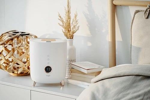 Humidifikues ajri Adler AD 7972, ultrasonik, LED, 4L, i bardhë