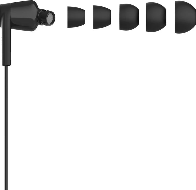 Kufje Belkin SoundForm me kabllo, USB Type-C, të zeza