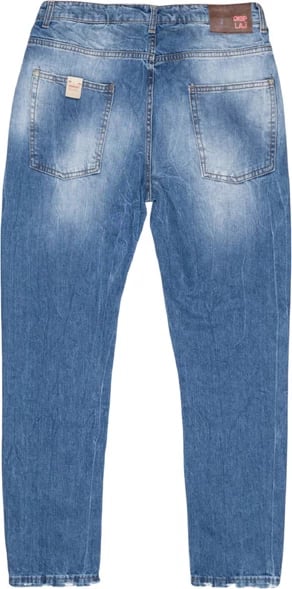 Pantallona Displaj jeans meshkuj, të kaltërta