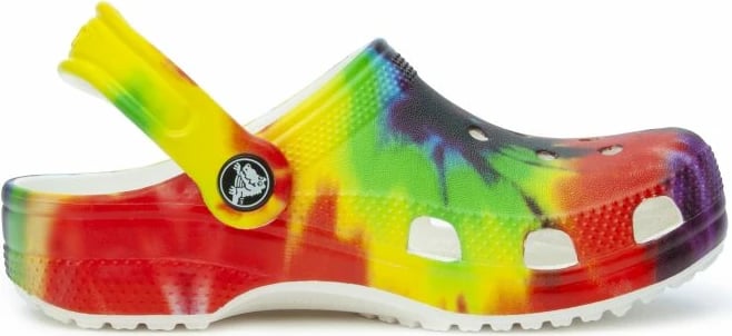 CROCS CLASIC TIE DYE GRAPHIC KIDS CLOG 