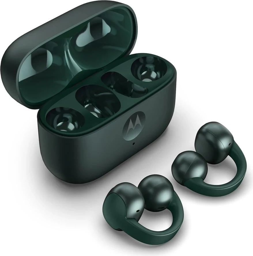 Kufje Motorola moto buds loop, wireless, ear-hook, Bluetooth, e gjelbër