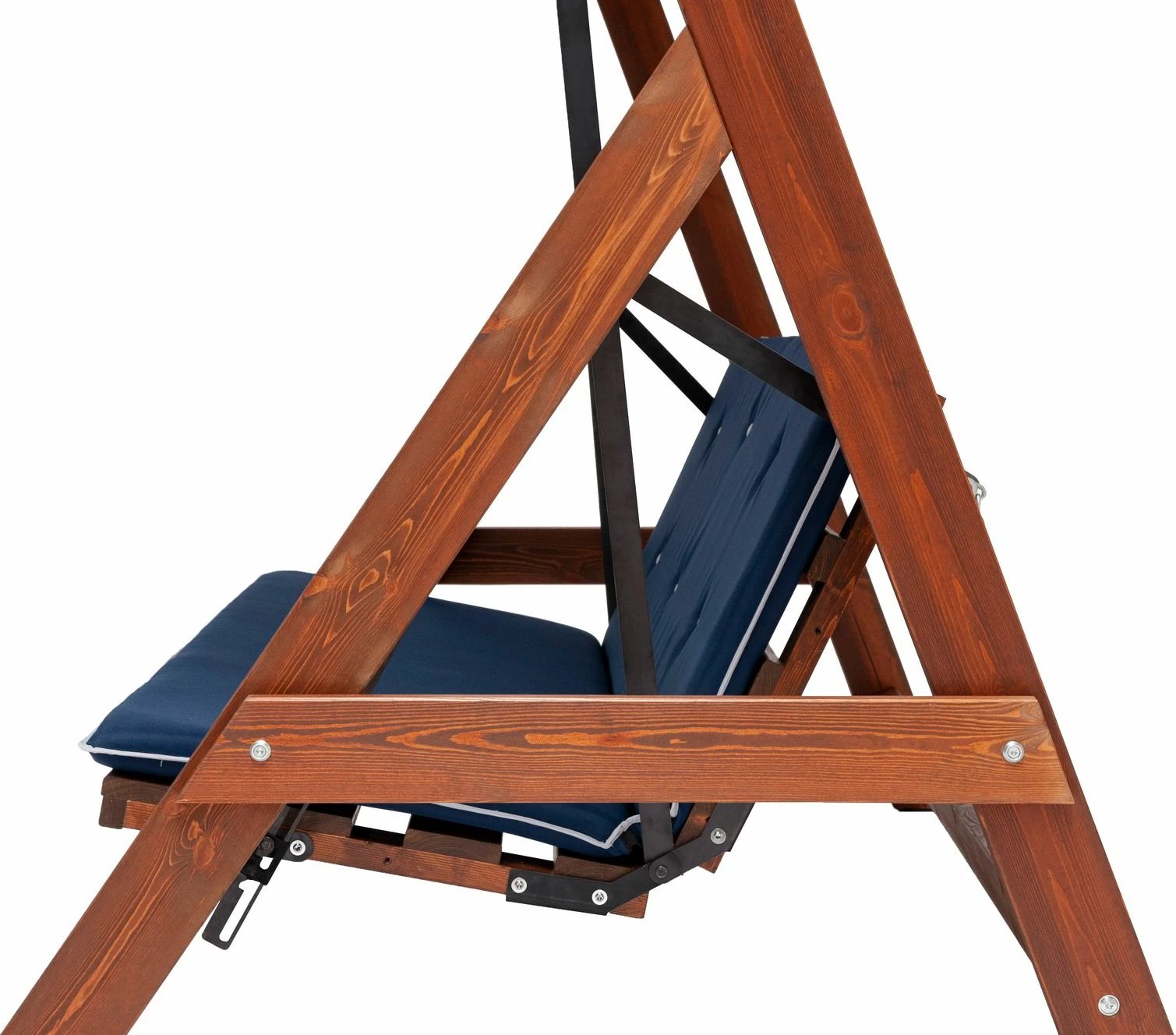 Karrige lëkundëse treshe për kopsht, ngjyrë navy blue, Skye Decor Roma 2002