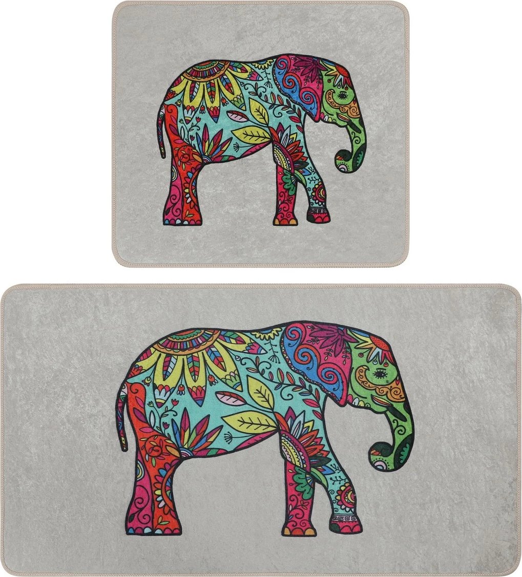 Set tapetash për banjo (2 copë), Mijölnir, Olifant, bezhë