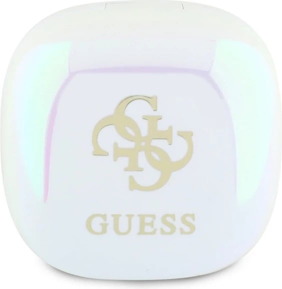 Kufje Bluetooth Guess GUTWSJ144ESH TWS me stacion dokimi, të bardha Kufje Bluetooth Guess GUTWSJ144ESH TWS me stacion dokimi, të bardha