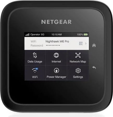 Ruter Netgear MR6450-100EUS, Gigabit Ethernet 2.4GHz / 5GHz, Wi-Fi 6E, i zi