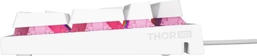 Tastierë mekanike Genesis Thor 303, RGB, Outemu Peach Silent, e zezë dhe e bardhë Tastierë mekanike Genesis Thor 303, RGB, Outemu Peach Silent, e zezë dhe e bardhë
