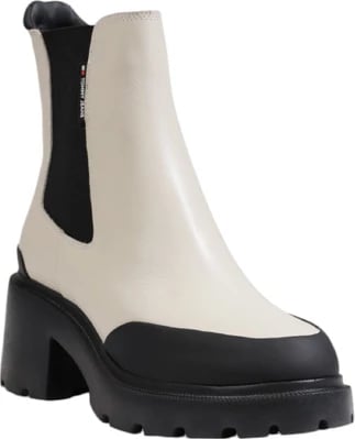 Çizme femra Tommy Hilfiger Jeans, beige