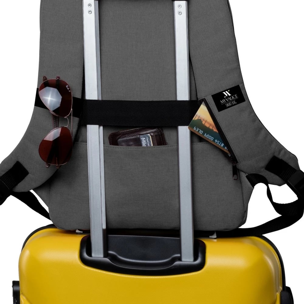 Çantë laptopi Zoozie Bags, ngjyrë gri, 2822