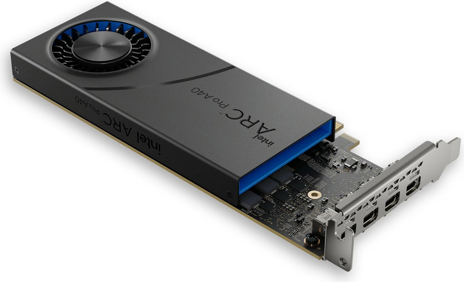 Kartelë grafike Intel ARC Pro A40 PCI-Express e zezë