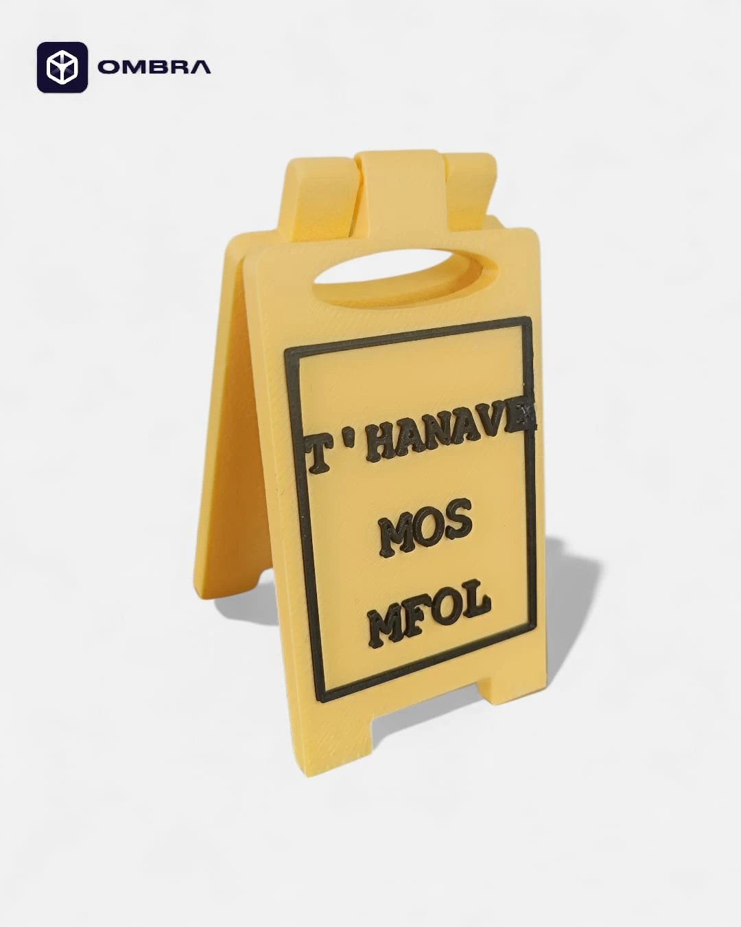 Tabelë "t'haneve mos mfol” - e verdhe 