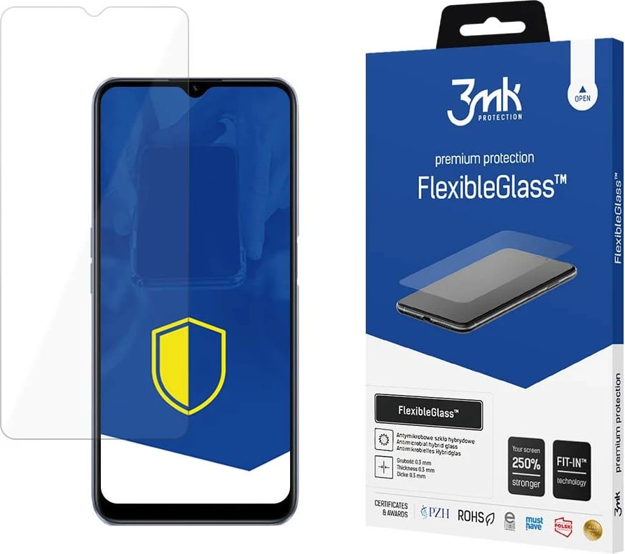 Mbrojtës ekrani 3mk FlexibleGlass për Realme C31, Transparent