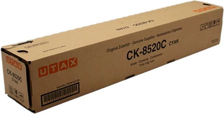 Toner Utax CK-8520C Copy Kit, origjinal (1T02P3CUT0), cyan