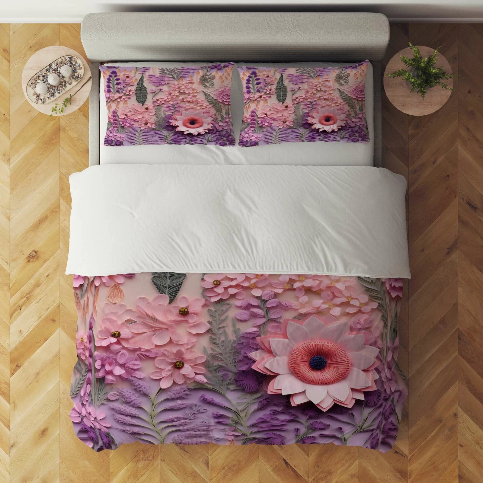 Set mbulesë për jorgan Super King, shumëngjyrësh, L'essentiel, FLW_DVT25-32