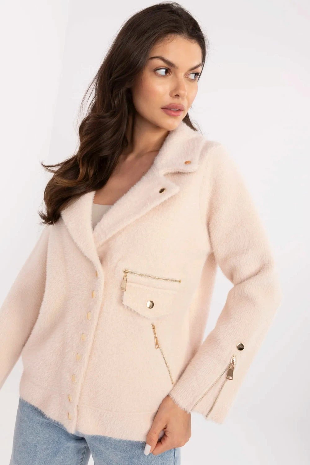 Jakne femra MBM 211725, beige