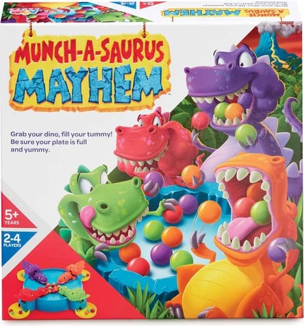 Addo Games Munch-A-Saurus Mayhem Marble Munching Game