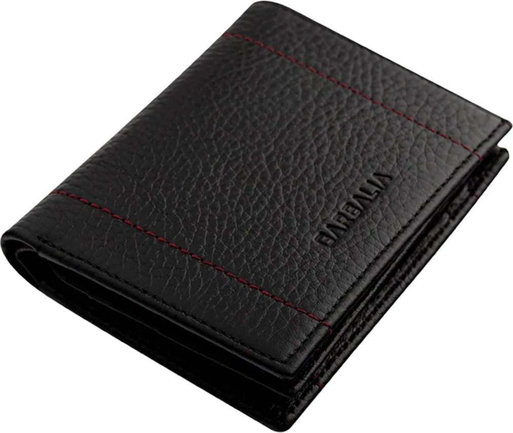Portofol për burra, lëkurë origjinale, ngjyrë e zezë, Franklin, Zoozie Bags