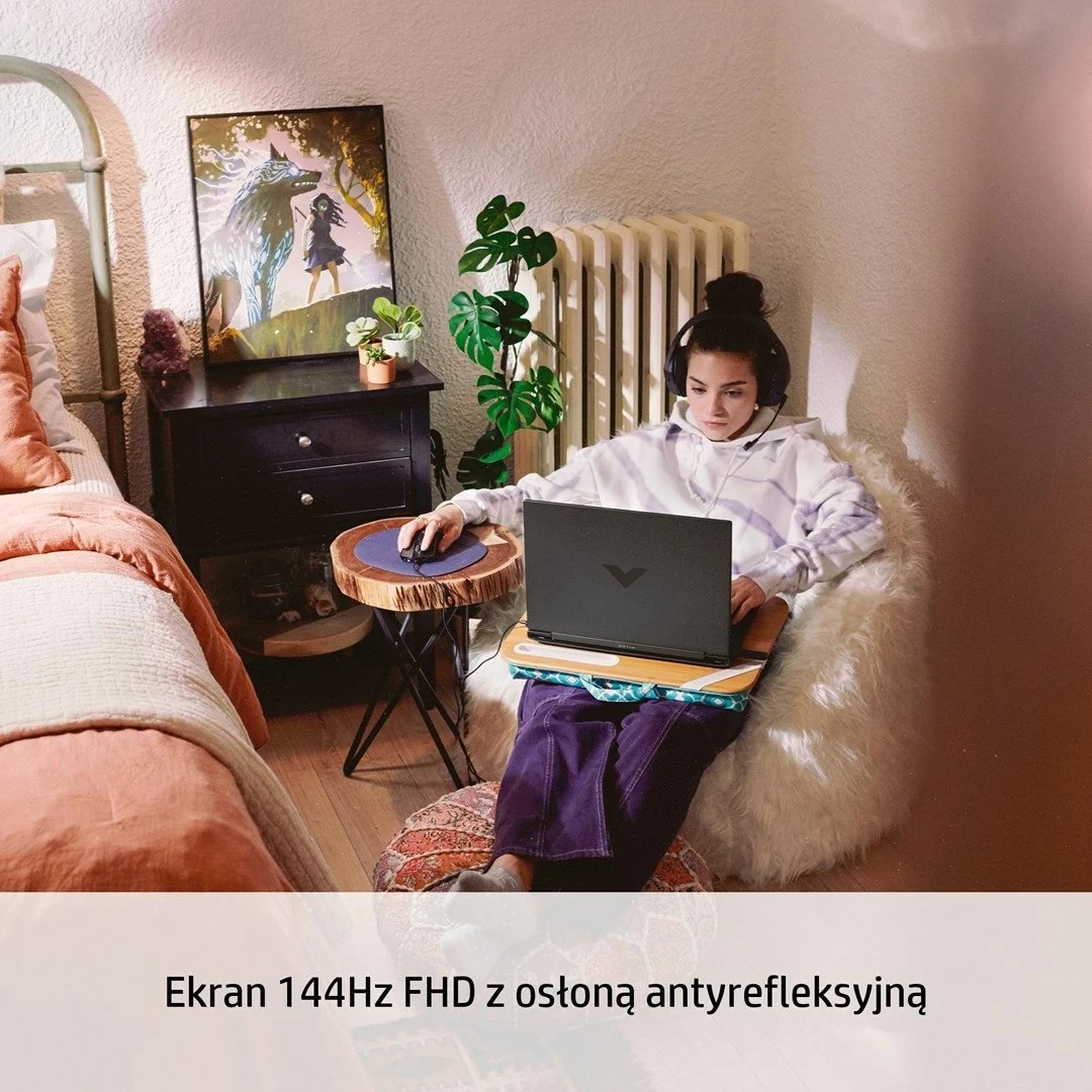 Laptop HP Victus 15-FB1013D, 15.6", AMD Ryzen 5, 16GB RAM, 512GB SSD, NVIDIA GeForce RTX 2050, hiri