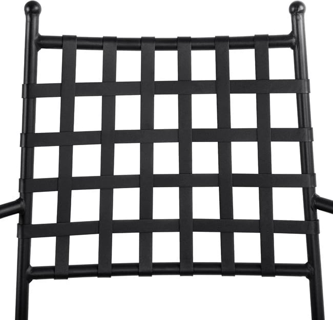 Karrige metalike FH5171.11 ngjyrë e zezë 57x60x92 cm