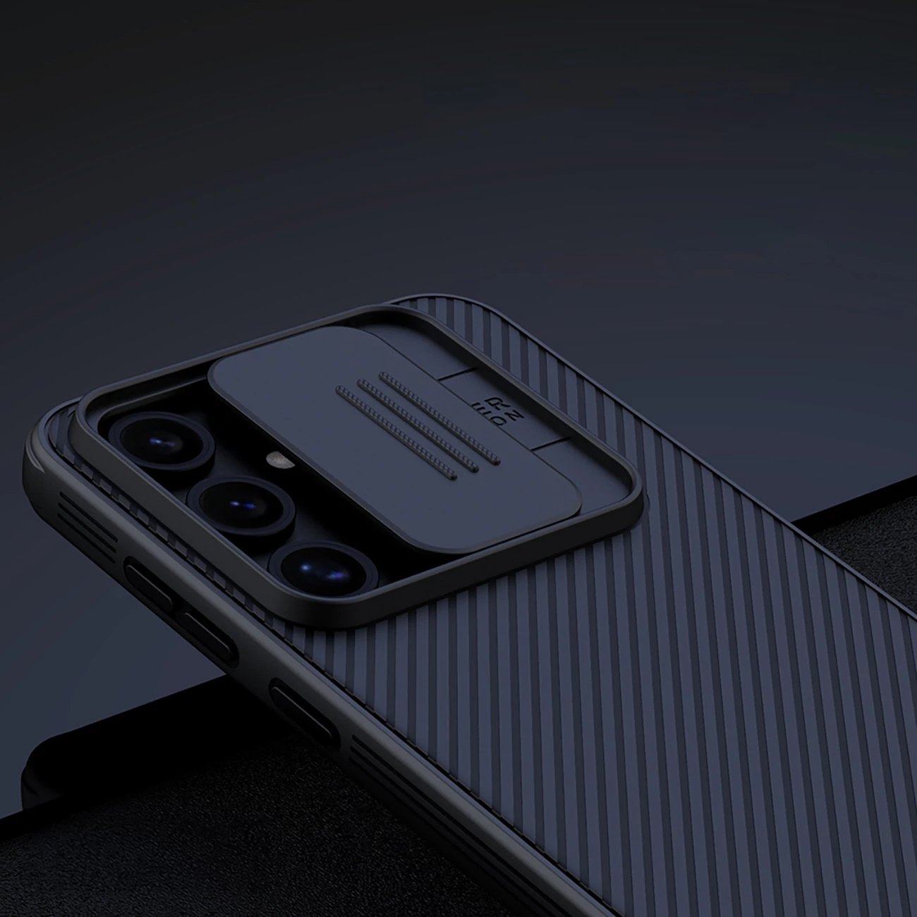 Mbështjellës Nillkin CamShield Pro për Samsung Galaxy S24 FE, i zi Mbështjellës Nillkin CamShield Pro për Samsung Galaxy S24 FE, i zi