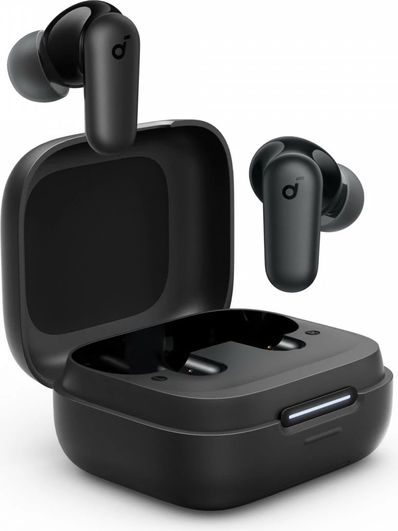 Kufje Bluetooth Anker Soundcore P30i, in-ear, të zeza, me kuti karikimi