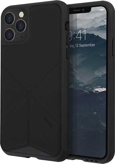 Mbështjellës UNIQ Transforma për iPhone 11 Pro, i zi