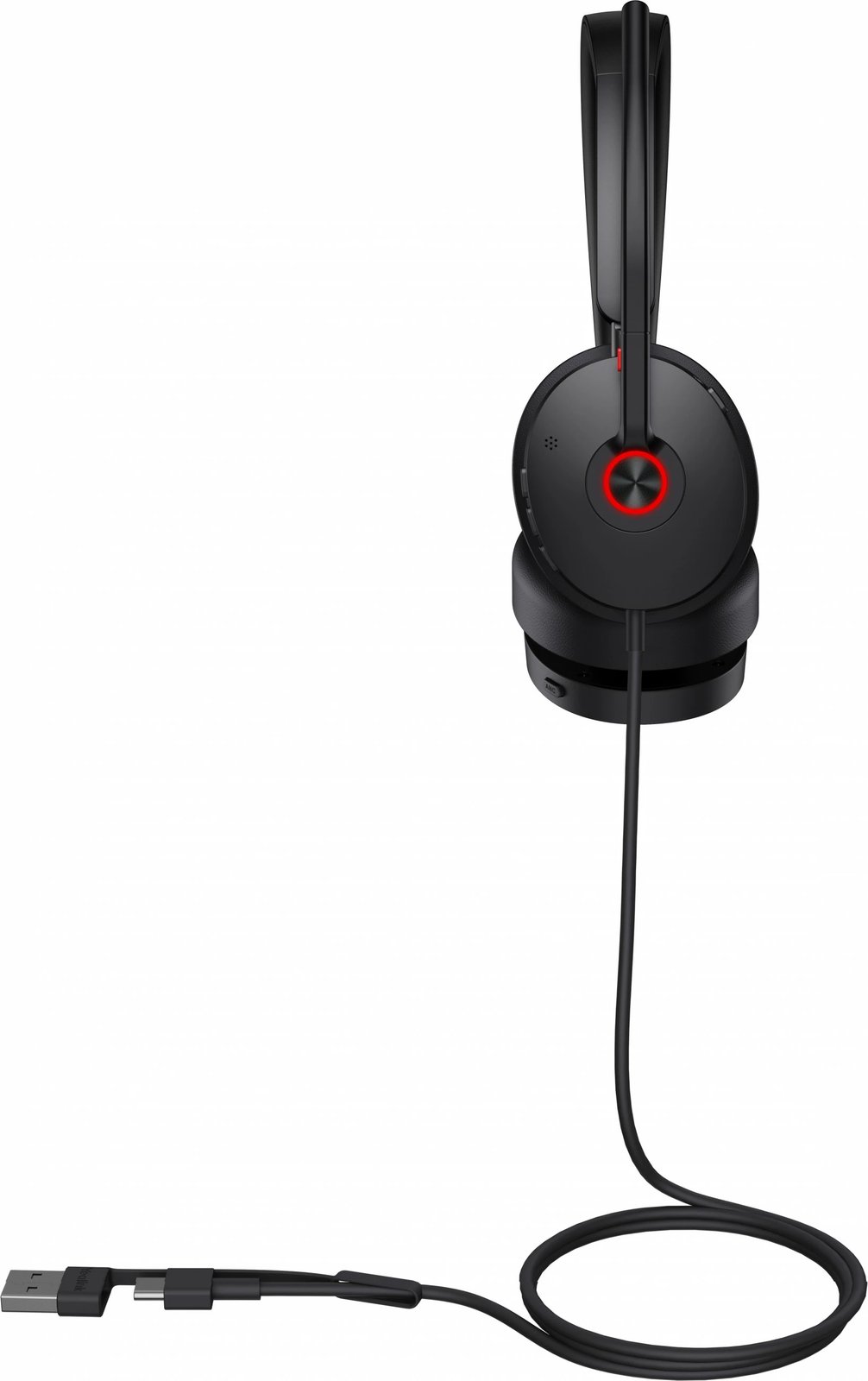 Kufje Yealink UH48 Dual Teams, USB-C/A, noise canceling, e zezë