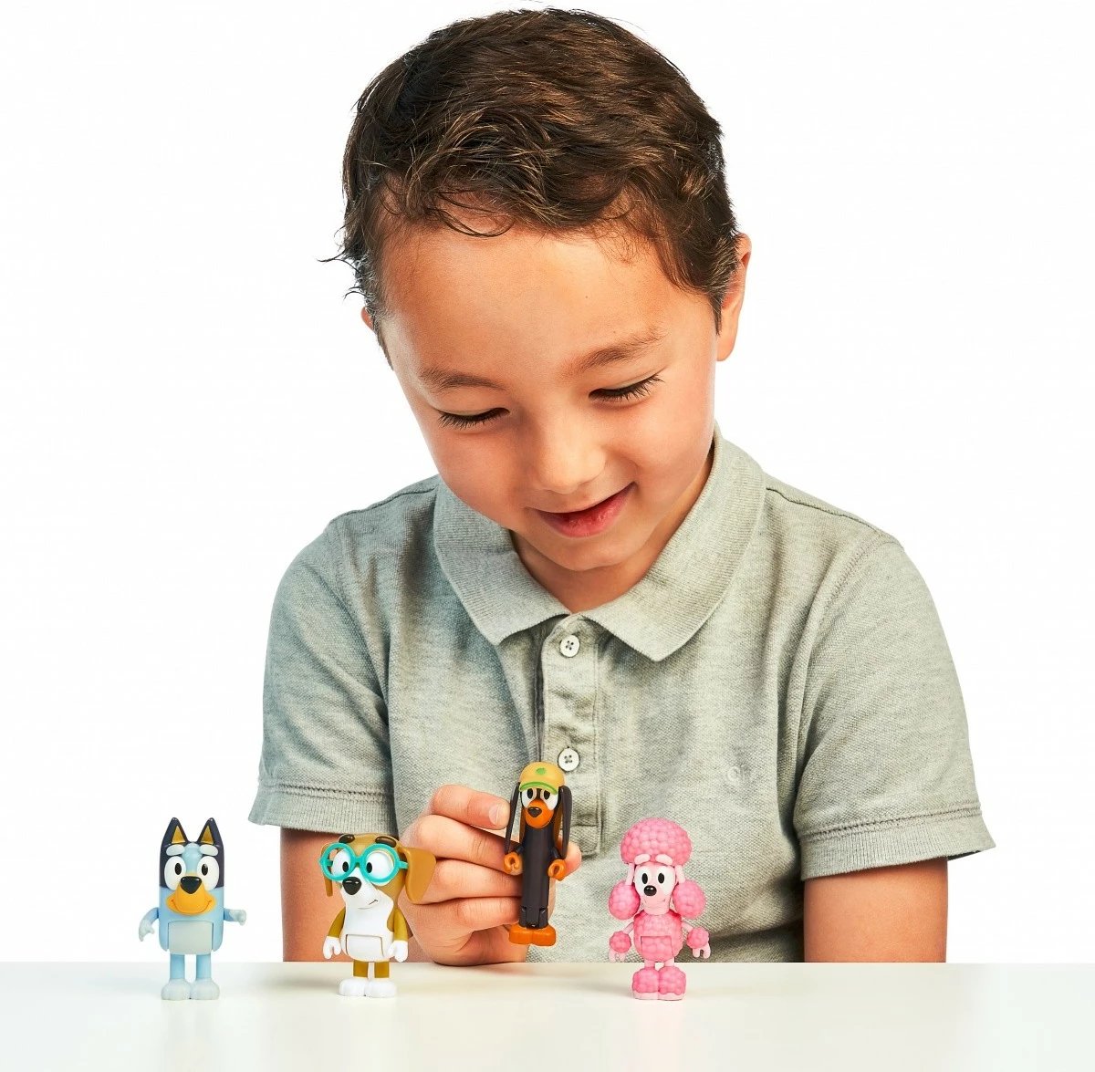 Set figurina Bluey Tm Toys BLU13014, 4 copë