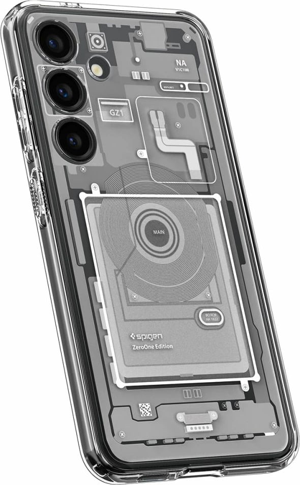 Mbështjellës Spigen Ultra Hybrid Zero One për Samsung Galaxy S24, Bardhë