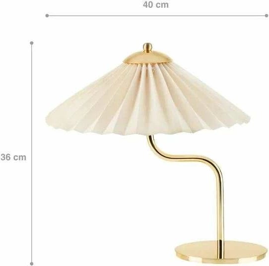 Llambë tavoline Opviq Miranda, ngjyrë ari