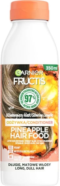 Kondicioner për flokë Garnier Fructis Pineapple Hair Food për femra 350ml